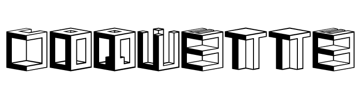 DDD Cubic  Free Fonts Download