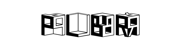 DDD Cubic  Free Fonts Download