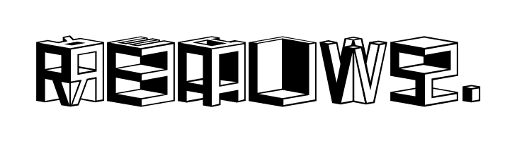 DDD Cubic  Free Fonts Download