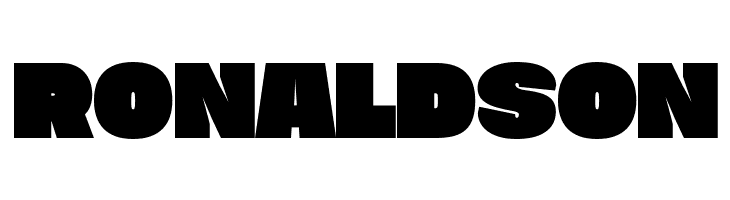 Duera PERSONAL USE Expanded Black  Free Fonts Download