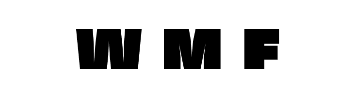 Duera PERSONAL USE Expanded Black  Free Fonts Download