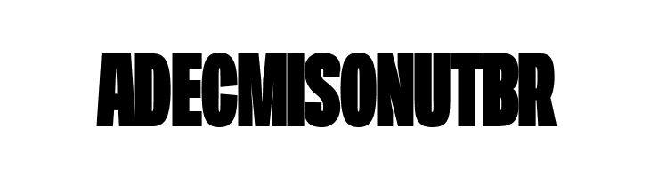 Duera PERSONAL USE Condensed Black  Free Fonts Download