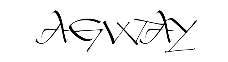 Geza Script PERSONAL USE ONLY  Free Fonts Download