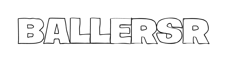 Hierograf Outline PERSONAL USE  Free Fonts Download