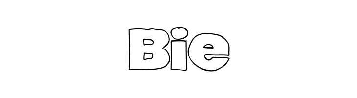 Hierograf Outline PERSONAL USE  Free Fonts Download