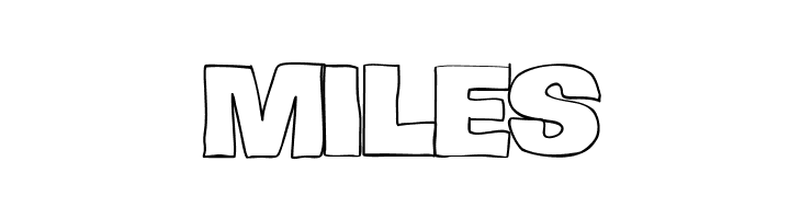 Hierograf Outline PERSONAL USE  Free Fonts Download