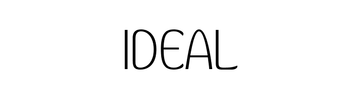 Kandira PERSONAL ExtraLight  Free Fonts Download