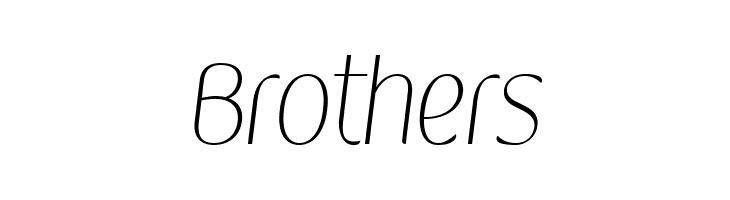 Kandira PERSONAL Thin Italic  Free Fonts Download