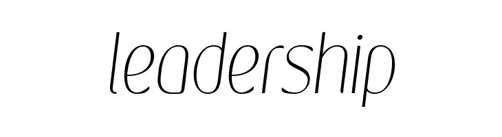 Kandira PERSONAL Thin Italic  Free Fonts Download