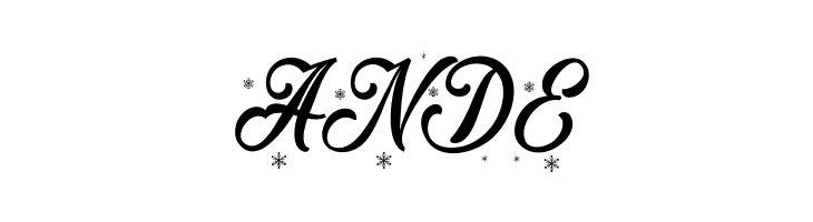 Merry Christmas Flake  Free Fonts Download