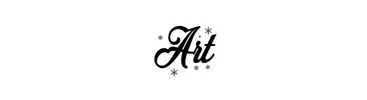 Merry Christmas Flake  Free Fonts Download