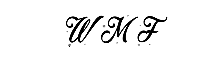 Merry Christmas Flake  Free Fonts Download