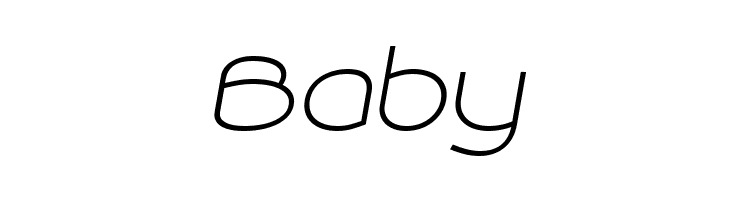 Roona Sans Thin PERSONAL Italic  Free Fonts Download