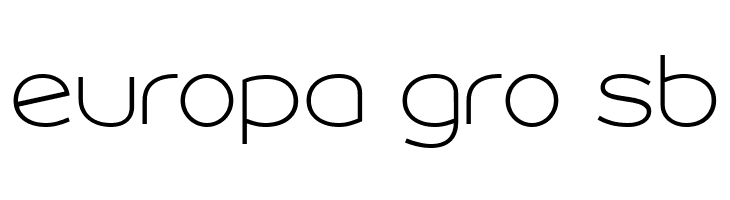 Roona Sans Thin PERSONAL  Free Fonts Download