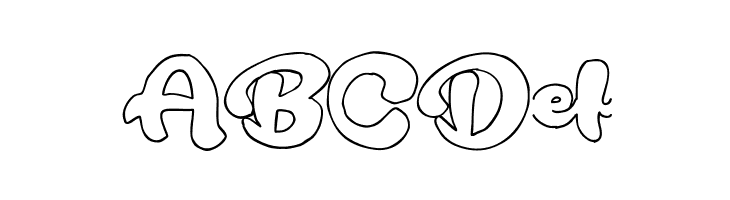 Rough Rakoon Out PERSONAL USE  Free Fonts Download