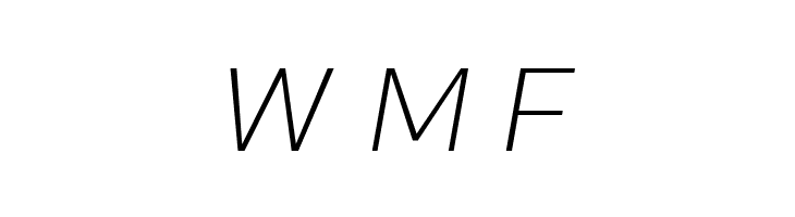 Sonika PERSONAL USE Thin Italic  Free Fonts Download