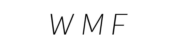 Specify PERSONAL Normal Light Italic  Free Fonts Download