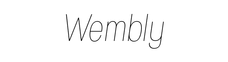 Specify PERSONAL Condensed Thin Italic  Free Fonts Download