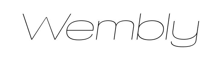 Specify PERSONAL Extraexpanded Thin Italic  Free Fonts Download