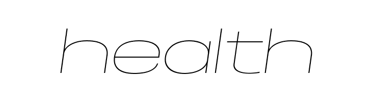 Specify PERSONAL Extraexpanded Thin Italic  Free Fonts Download