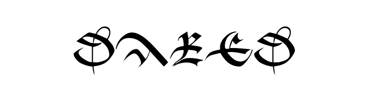 Cadeaulx!"  Free Fonts Download