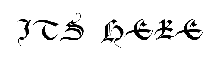 Cadeaulx!"  Free Fonts Download