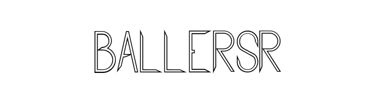 Aggressor Outline  Free Fonts Download