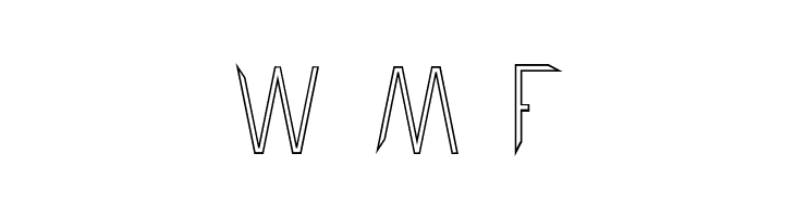 Aggressor Outline  Free Fonts Download