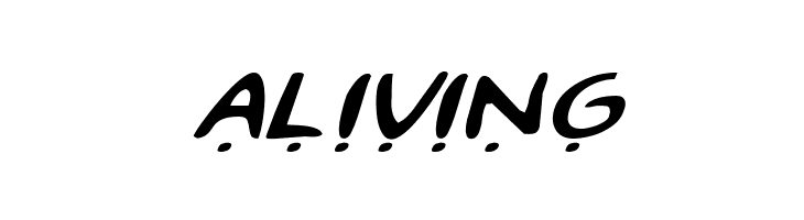 2Toon2 Expanded Italic  Free Fonts Download