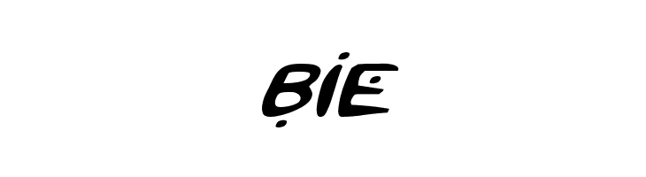 2Toon2 Expanded Italic  Free Fonts Download