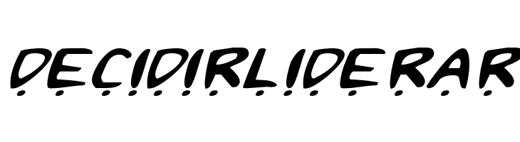2Toon2 Expanded Italic  Free Fonts Download