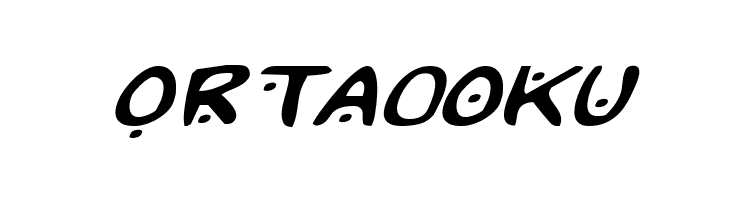 2Toon2 Expanded Italic  Free Fonts Download