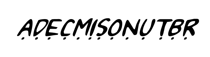 2Toon2 Italic  Free Fonts Download