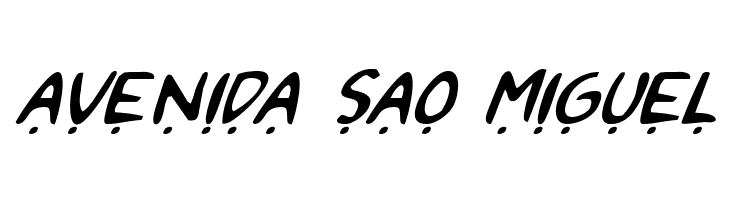 2Toon2 Italic  Free Fonts Download