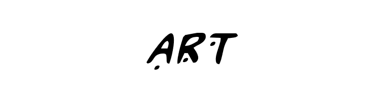 2Toon2 Italic  Free Fonts Download