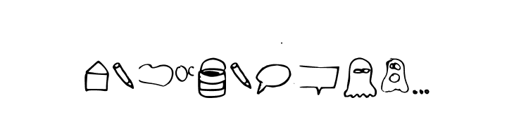 just symbols and stuff Medium  Free Fonts Download