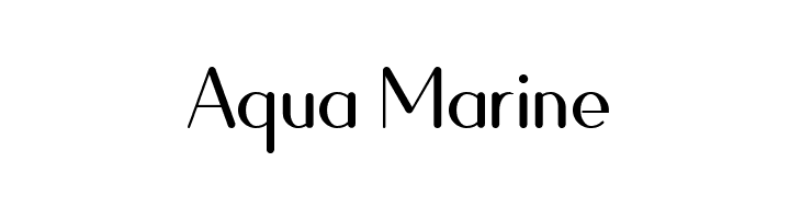 Aqua%2BMarine Quesha Font