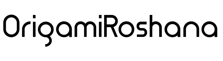 OrigamiRoshana TimeBurner Bold Font