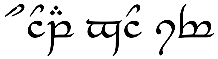 Tengwar_Eldanaro  Free Fonts Download