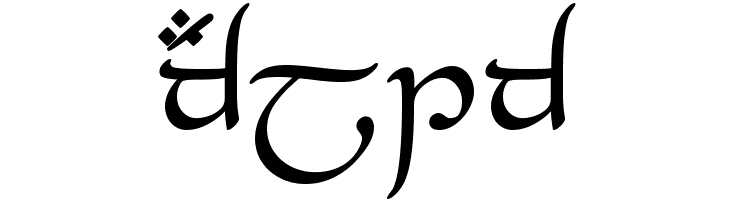 Tengwar_Eldanaro  Free Fonts Download