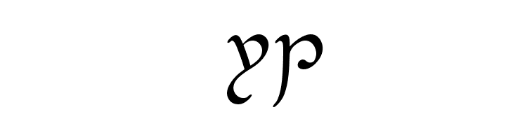 Tengwar-Elesil  Free Fonts Download