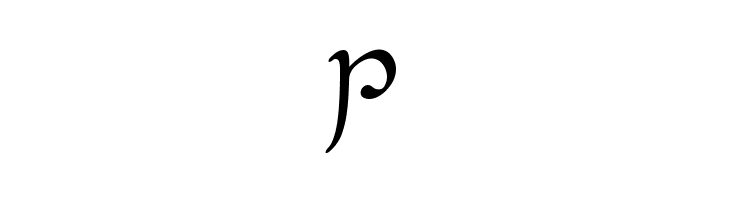 Tengwar-Elesil Normal  Free Fonts Download