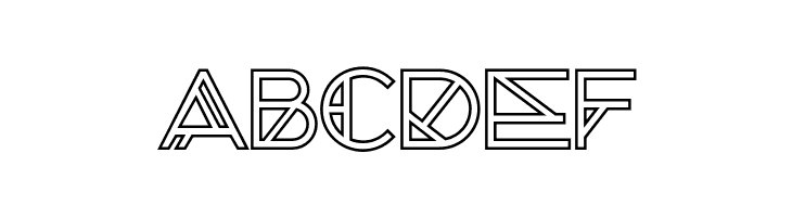 Chronic Outline  Free Fonts Download