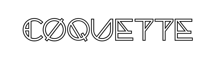 Chronic Outline  Free Fonts Download