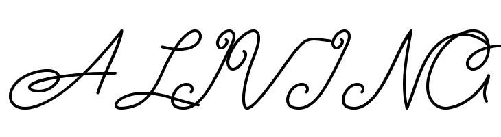 Airlangga Personal Use Only  Free Fonts Download