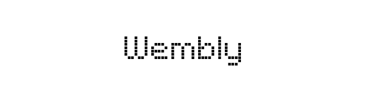 LCDDot TR Regular  Free Fonts Download