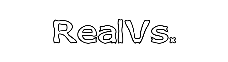 Boneribbon Outline  Free Fonts Download