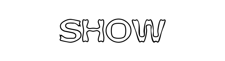 Boneribbon Outline  Free Fonts Download