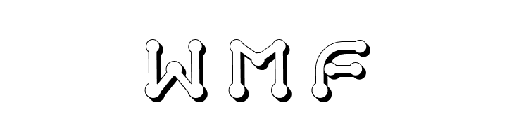 pierced  tree-d  Free Fonts Download