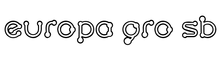 pierced  outline  Free Fonts Download